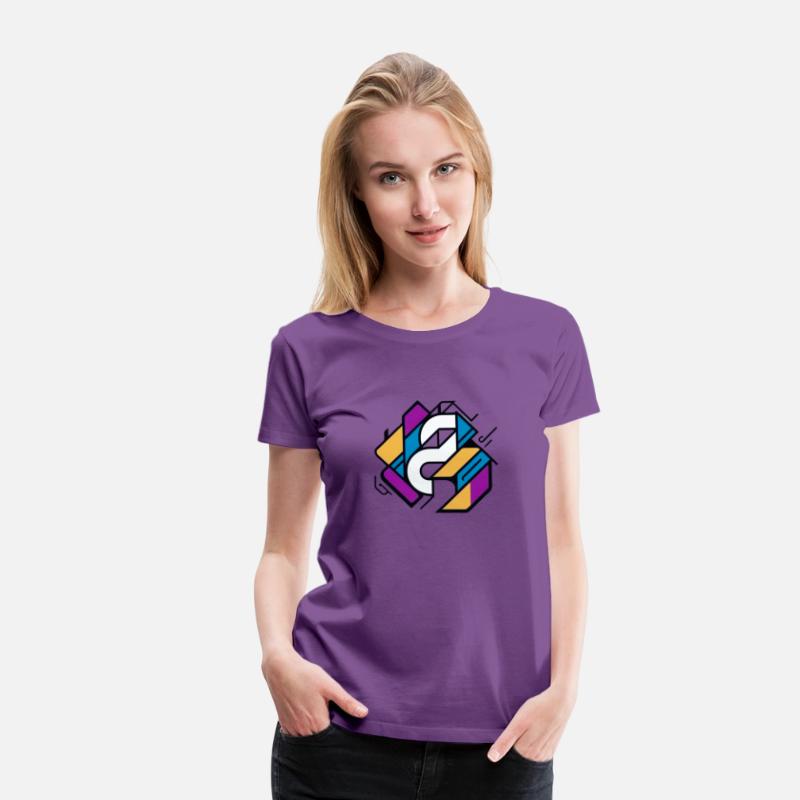 Abstract Motion – Color Pop Street Tee