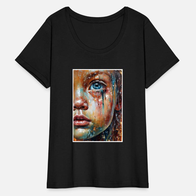 Abstract Sad Girl Unhappy People Sadness