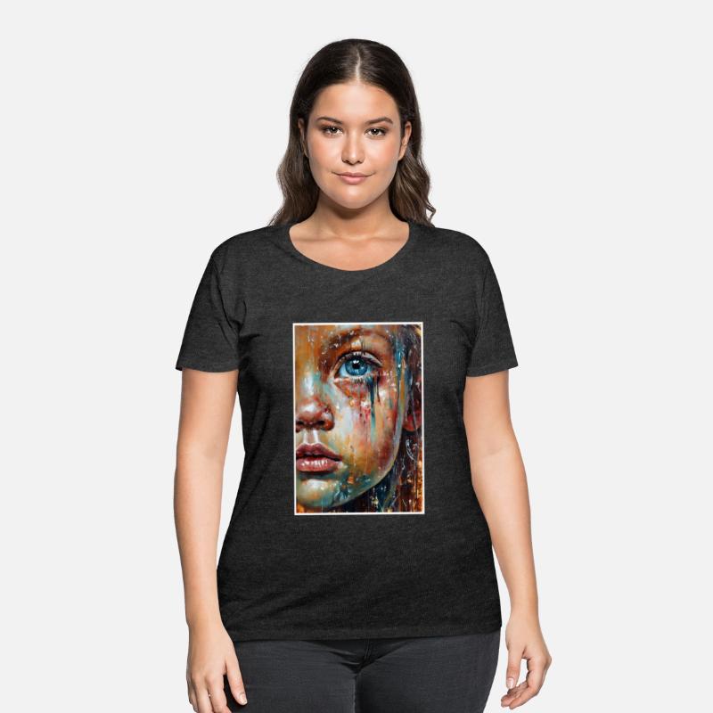 Abstract Sad Girl Unhappy People Sadness