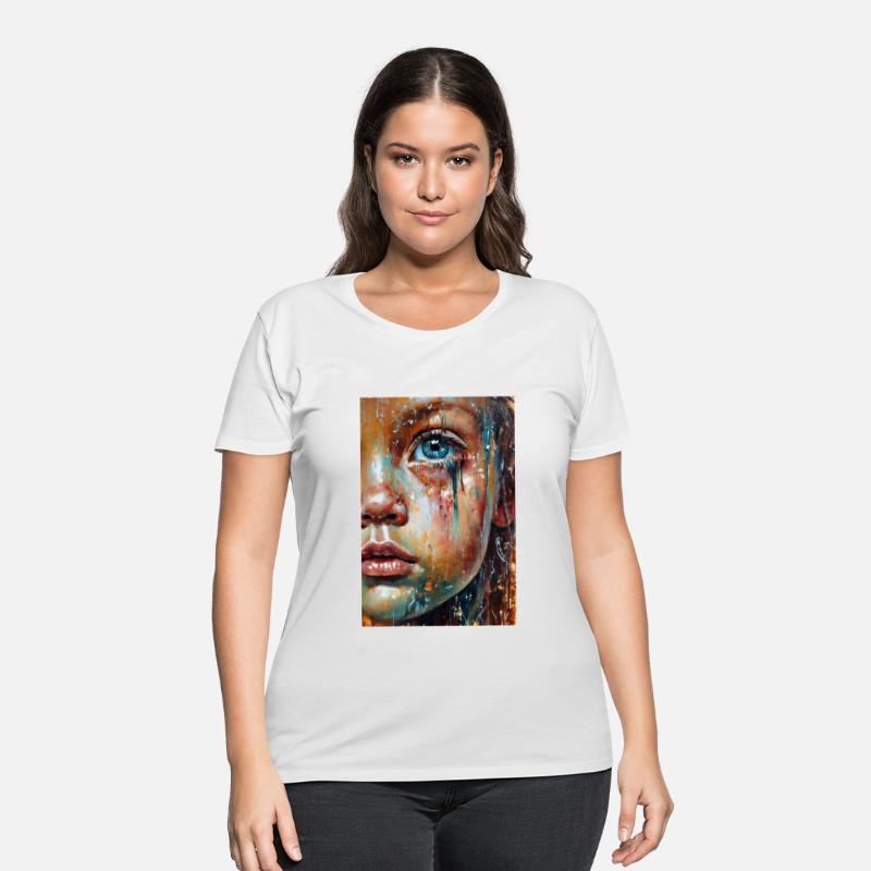 Abstract Sad Girl Unhappy People Sadness