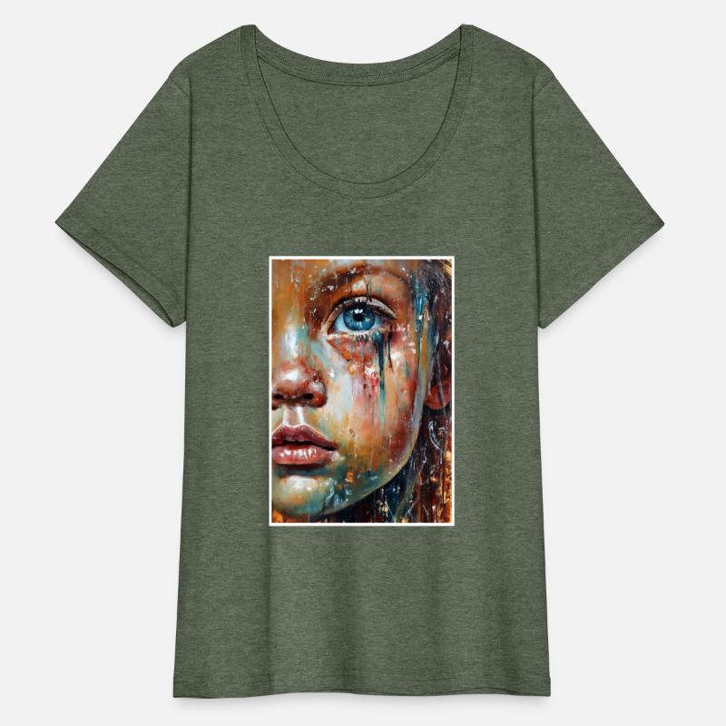 Abstract Sad Girl Unhappy People Sadness