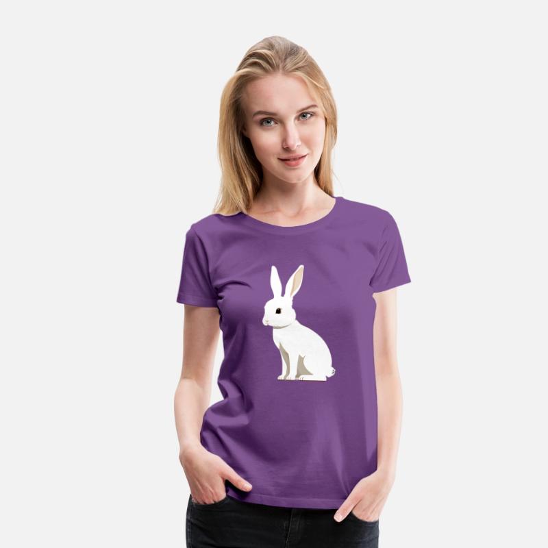 Adorable Little White Easter Bunny Rabbit