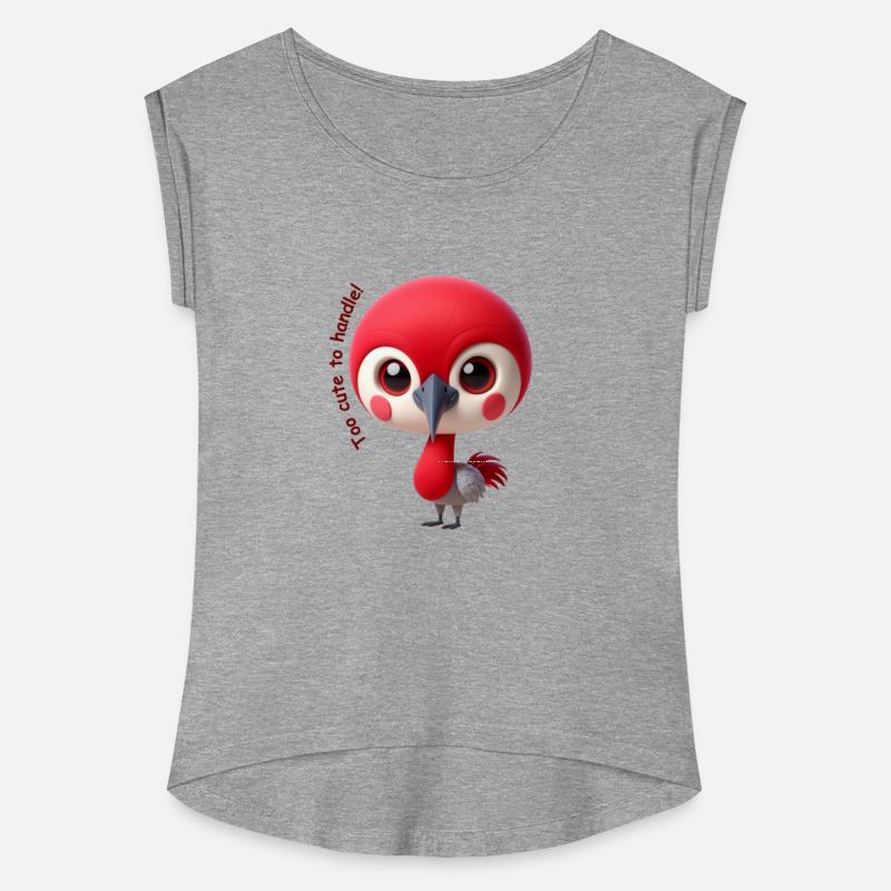Adorable Red Bird Character