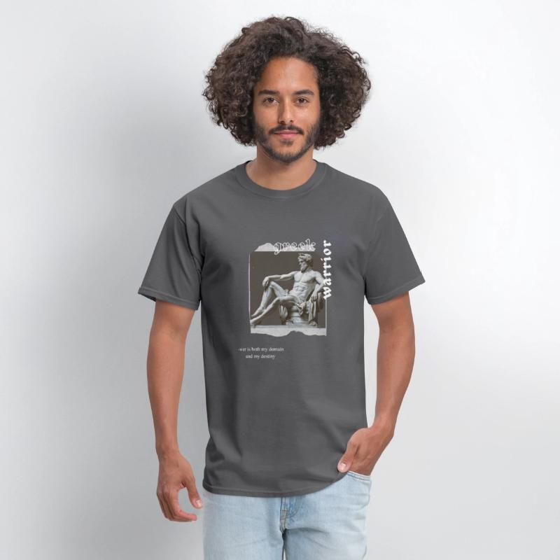 aesthetic greek warrior ares design T-Shirt