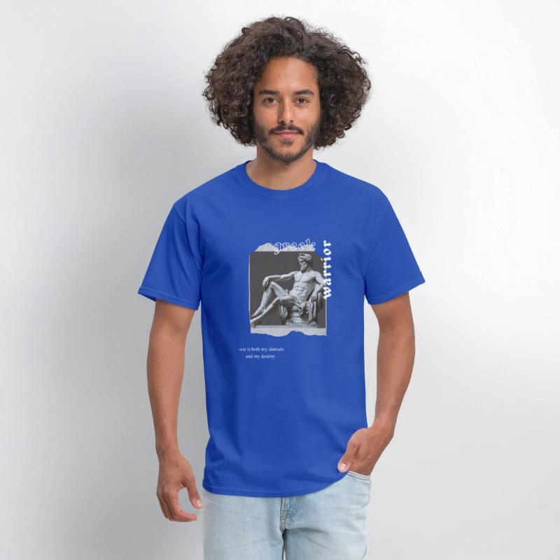 aesthetic greek warrior ares design T-Shirt
