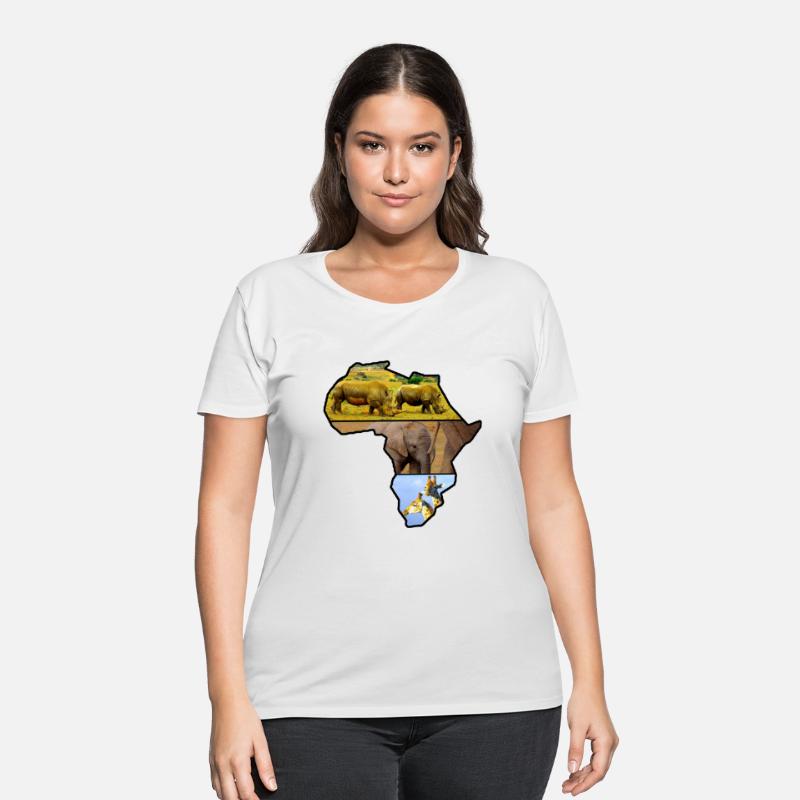 Africa Wildlife Continent Collage