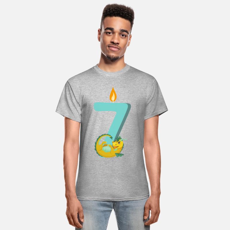 Age 7 - Birthday Dragon Candle 7 Years