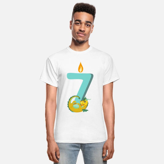 Age 7 - Birthday Dragon Candle 7 Years