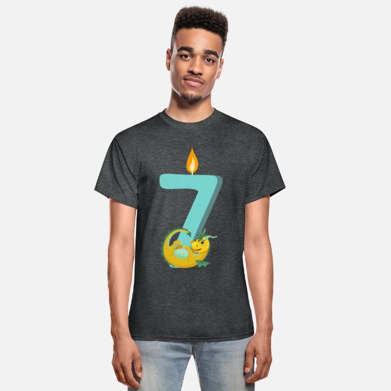 Age 7 - Birthday Dragon Candle 7 Years