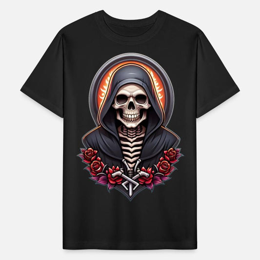 AI Modern Skeletor with Roses