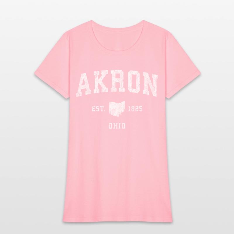 Akron Ohio Oh Athletic Sports