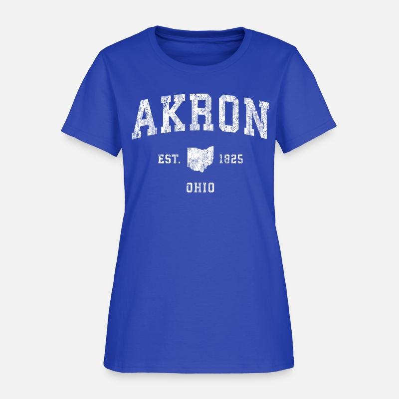 Akron Ohio Oh Athletic Sports