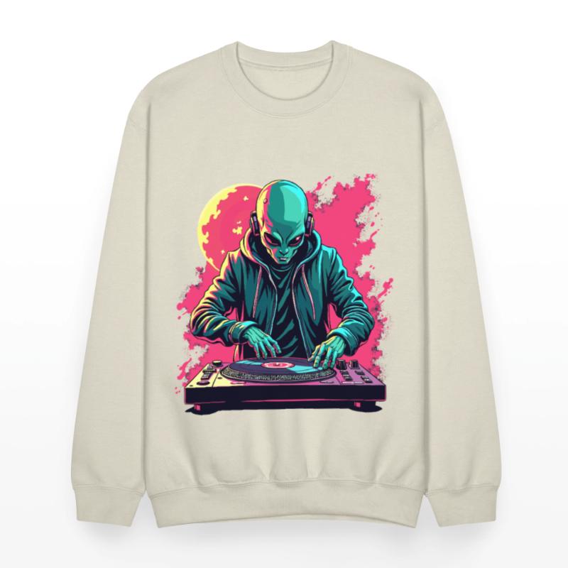 Alien Extraterrestrial DJ Music