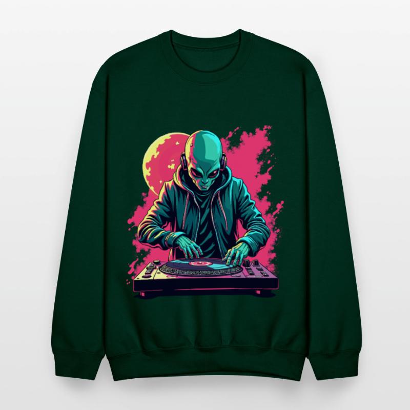 Alien Extraterrestrial DJ Music