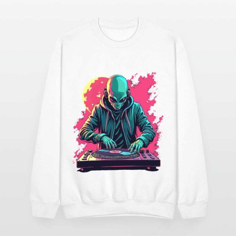 Alien Extraterrestrial DJ Music