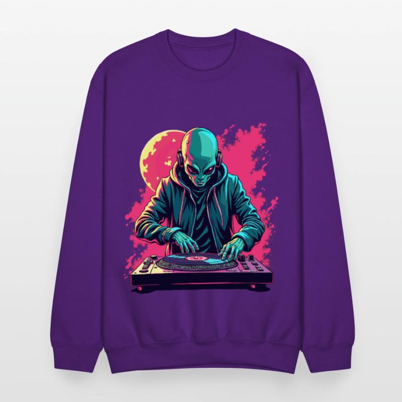 Alien Extraterrestrial DJ Music