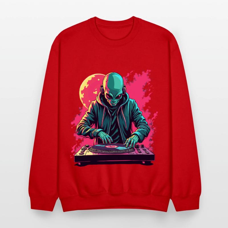 Alien Extraterrestrial DJ Music