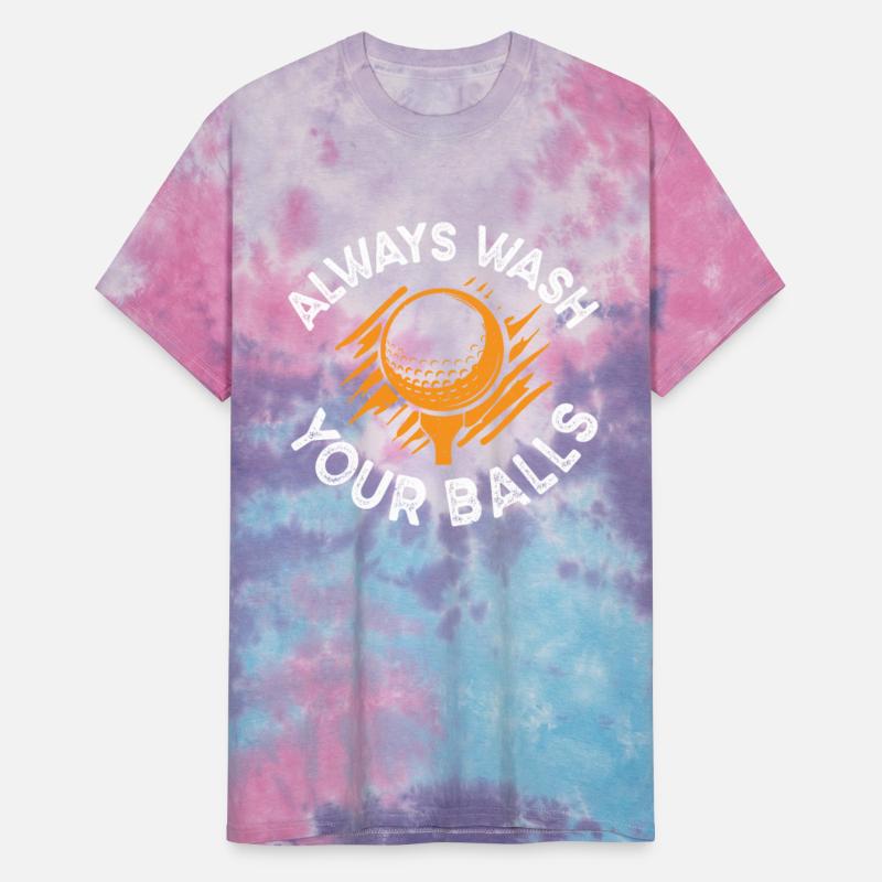 Always Wash Your Balls Sport Golfing Golfer Golf