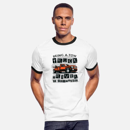 Amazing Tow Truck Driver Trucking Operator