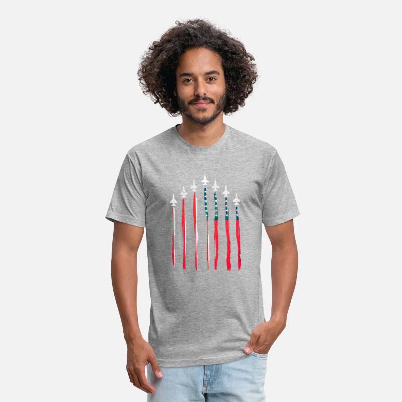 American Flag USA Airplane Jet Fighter 4th of July