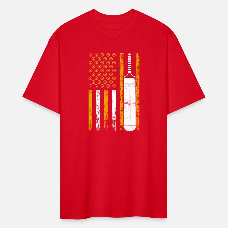 American Sports Flag Wrench Decor Cricket Bat