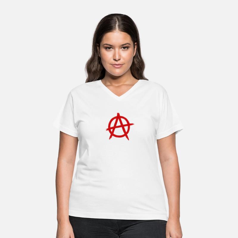 Anarchy symbol red