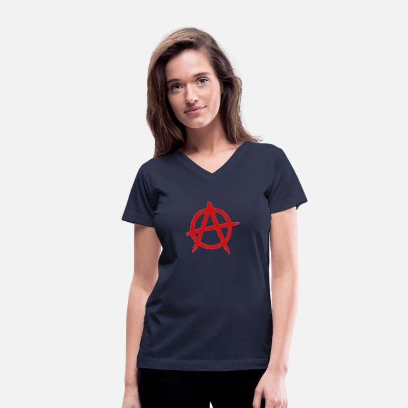Anarchy symbol red