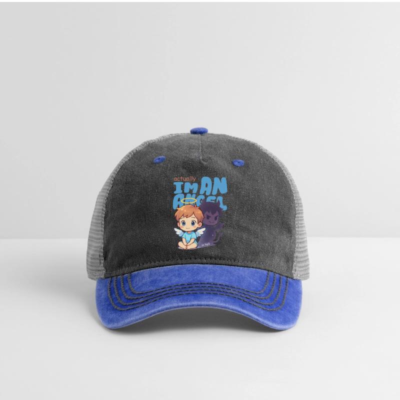 Angel and Demon Cartoon Clash Design