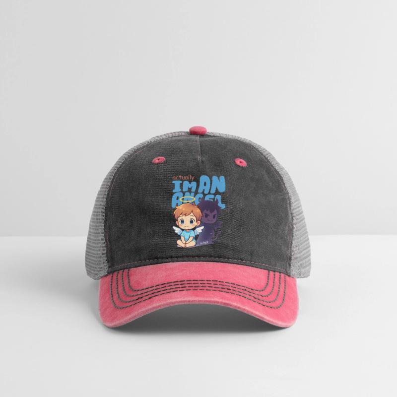 Angel and Demon Cartoon Clash Design