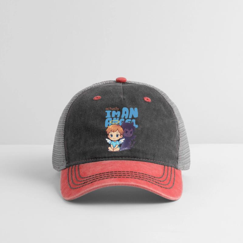 Angel and Demon Cartoon Clash Design