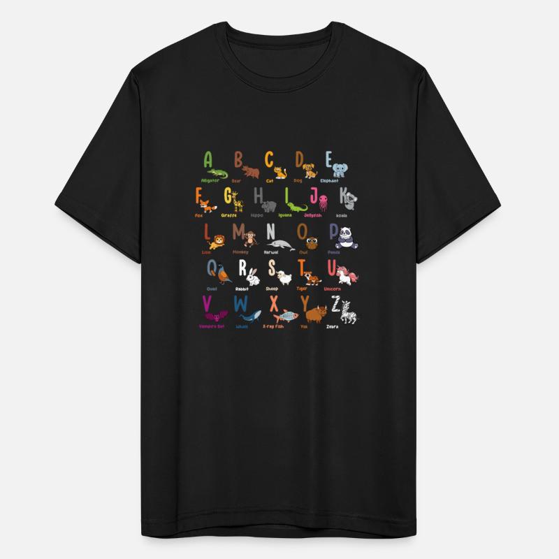 Animals Letters Words Colorful Alphabet