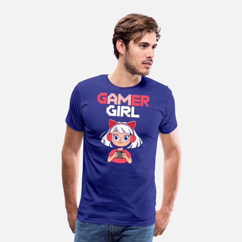 Anime Gamer Girl Shirt kawaii anime tee