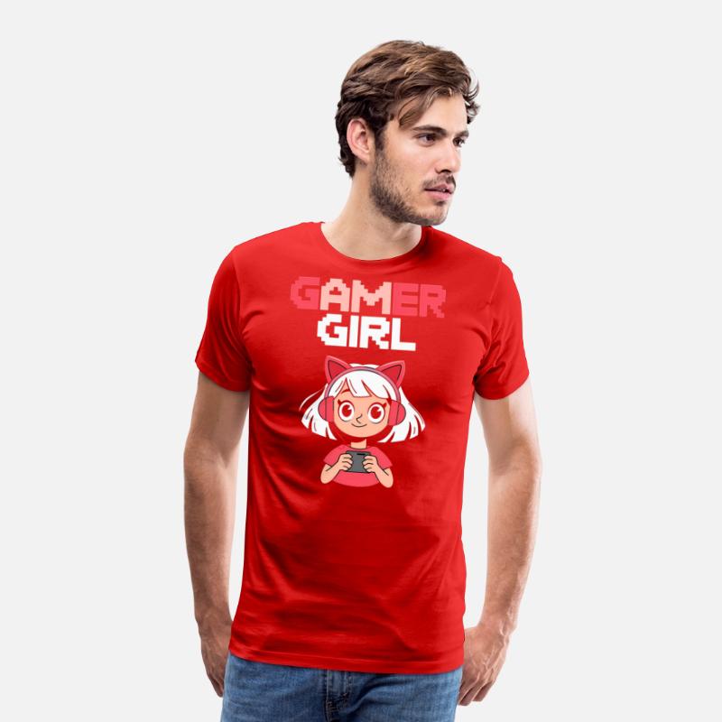 Anime Gamer Girl Shirt kawaii anime tee