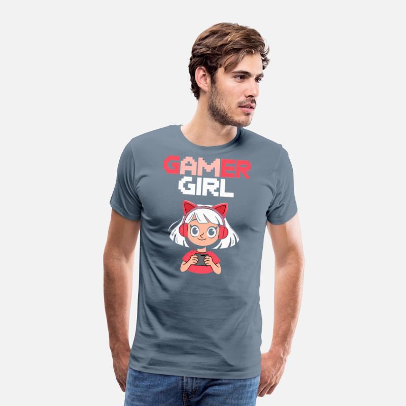 Anime Gamer Girl Shirt kawaii anime tee