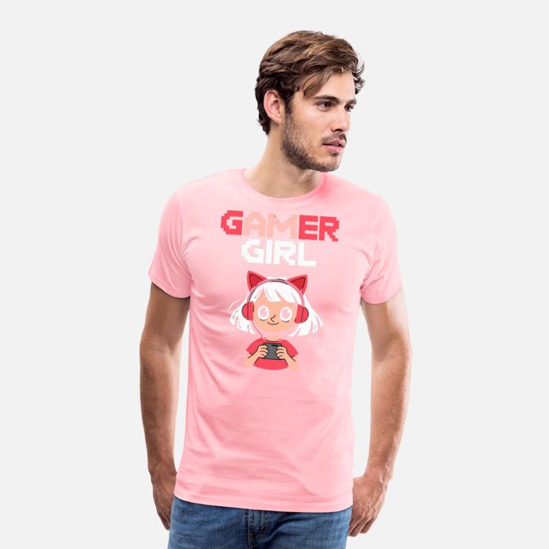 Anime Gamer Girl Shirt kawaii anime tee
