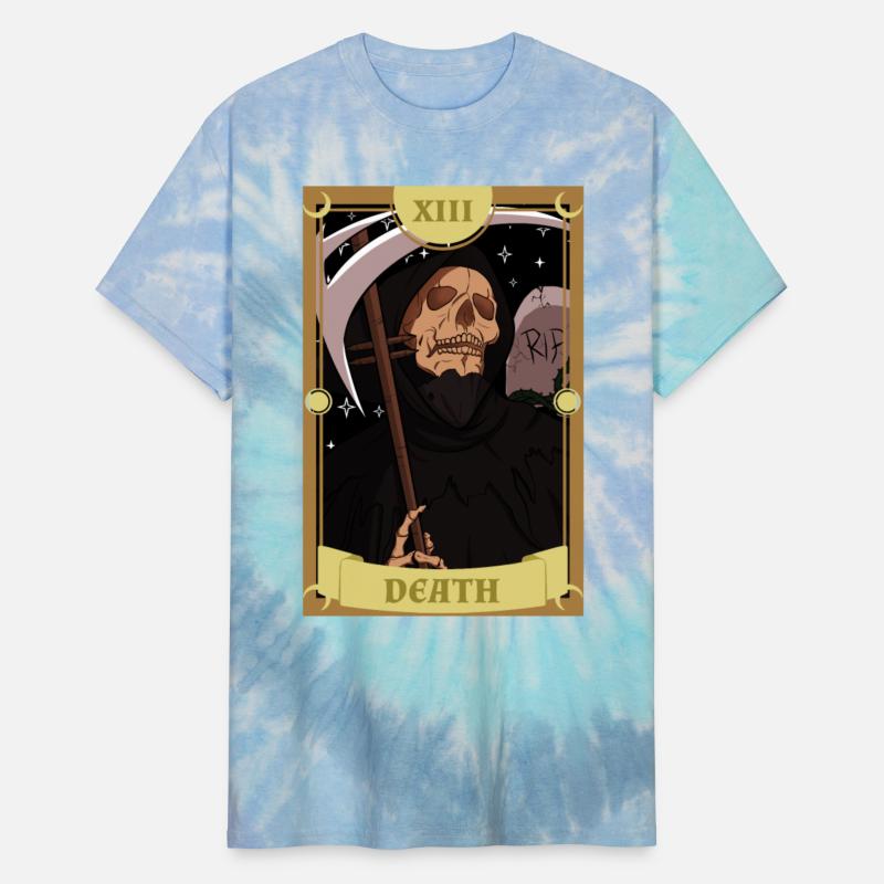 Anime Tarot Card Death Grim Reaper Occult Gothic W