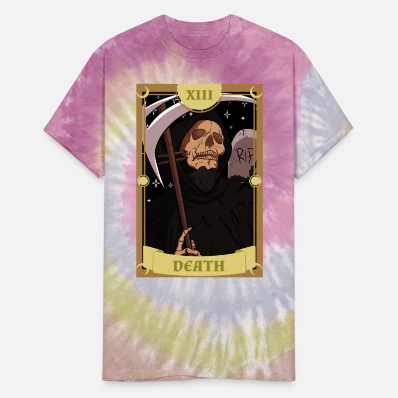 Anime Tarot Card Death Grim Reaper Occult Gothic W