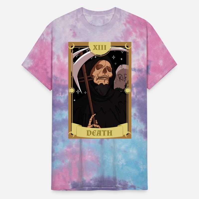 Anime Tarot Card Death Grim Reaper Occult Gothic W