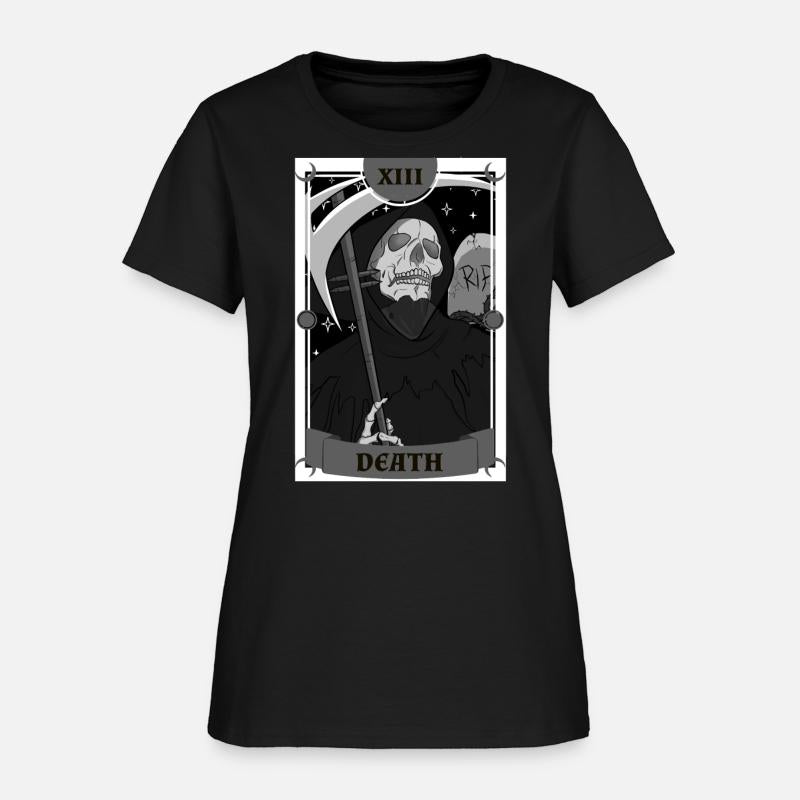 Anime Tarot Card Death Grim Reaper Occult Gothic W