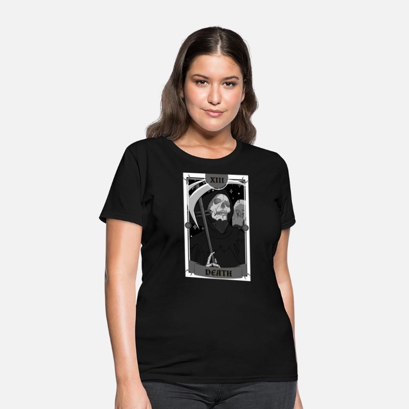 Anime Tarot Card Death Grim Reaper Occult Gothic W