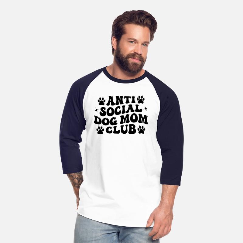 Anti Social Dog Mom Club T-Shirt