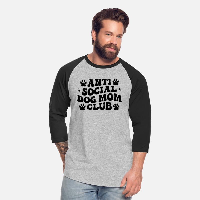Anti Social Dog Mom Club T-Shirt