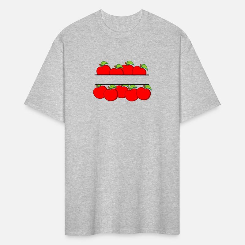 Apples text logo banner red apples