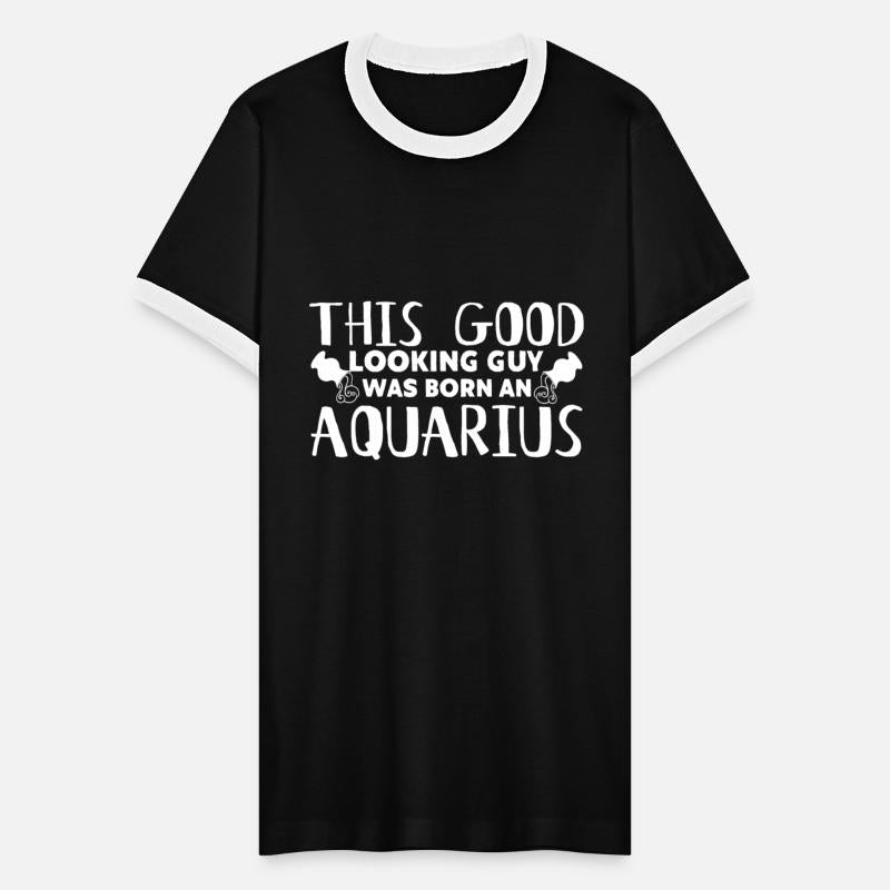 Aquarius Guy Zodiac Wheel Birthchart Sun Moon Sign