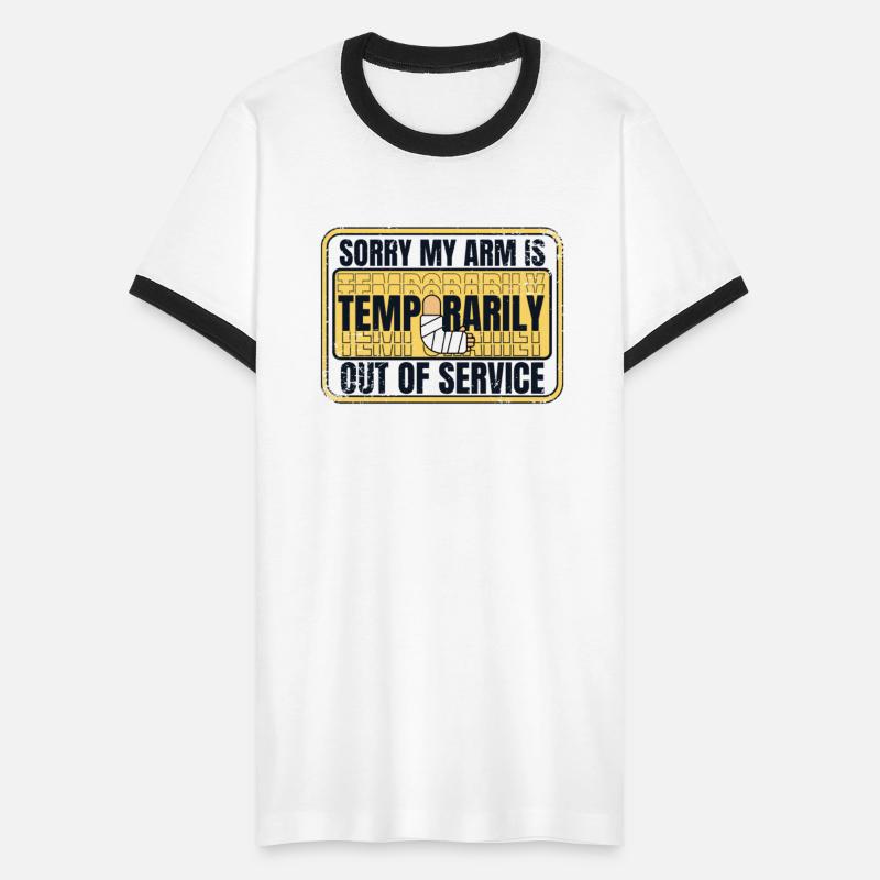 Arm Is Temporarily Out Of Service Broken Bone