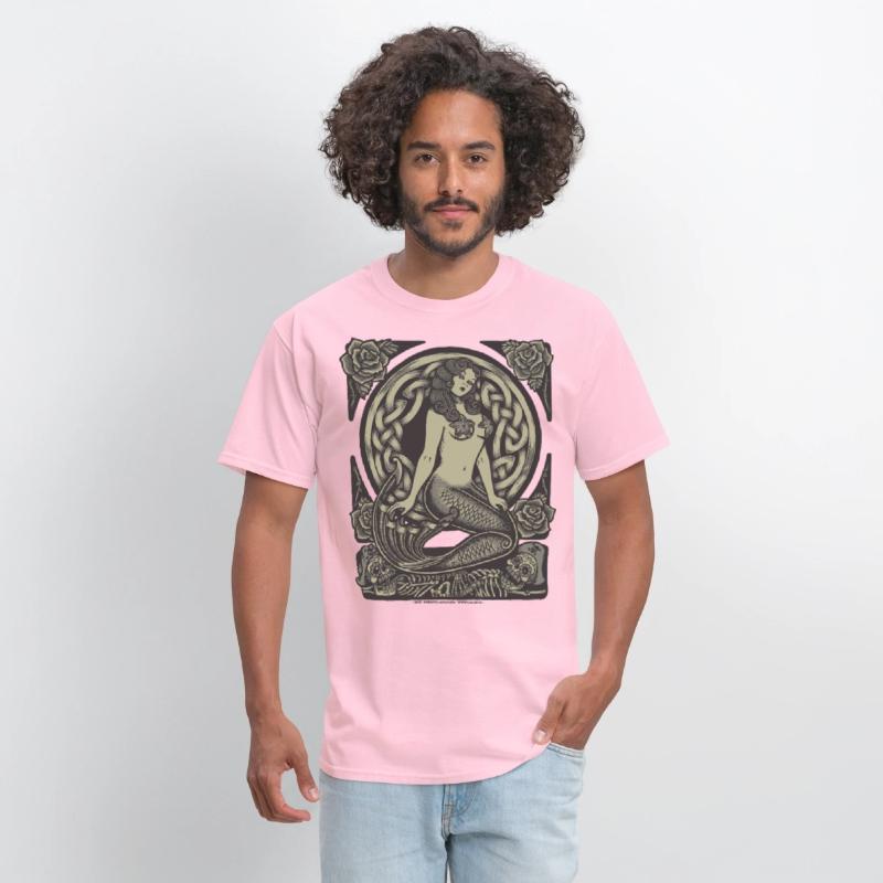 Art Nouveau Vintage Pinup Mermaid