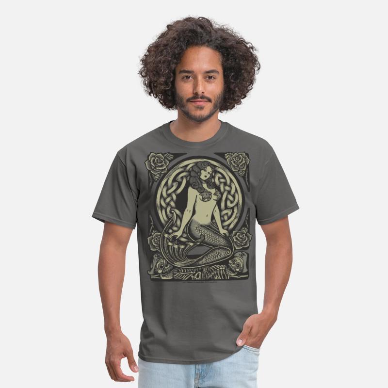 Art Nouveau Vintage Pinup Mermaid