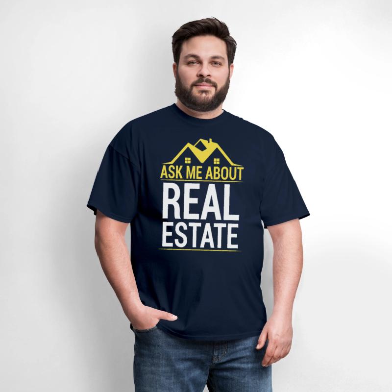 Asks Me About Real Estate Funny Pun Realtor Agent