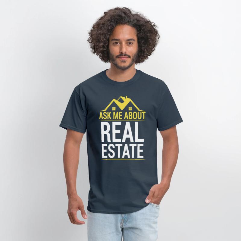 Asks Me About Real Estate Funny Pun Realtor Agent