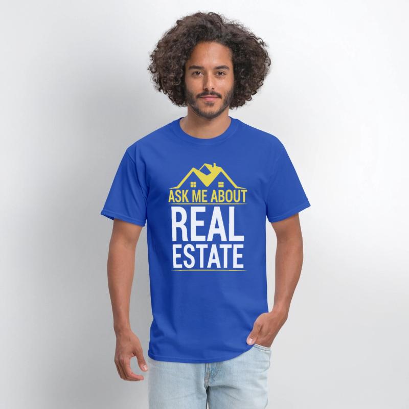 Asks Me About Real Estate Funny Pun Realtor Agent